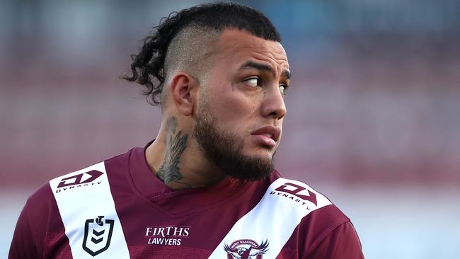 Addin Fonua-Blake’s departure from Manly will free up to $1.7 million in the club’s salary cap Picture: Getty Images