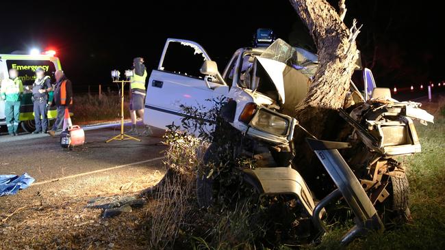 Behind-the-scenes shots of the SA Police regional road safety campaign.