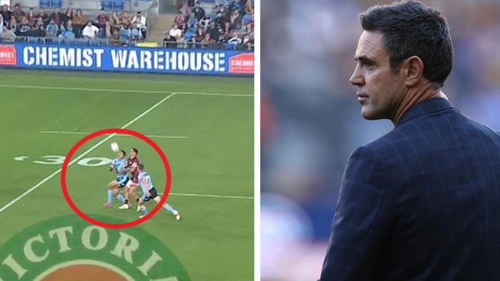 NSW coach Brad Fittler wasn't happy about some calls in Origin III.
