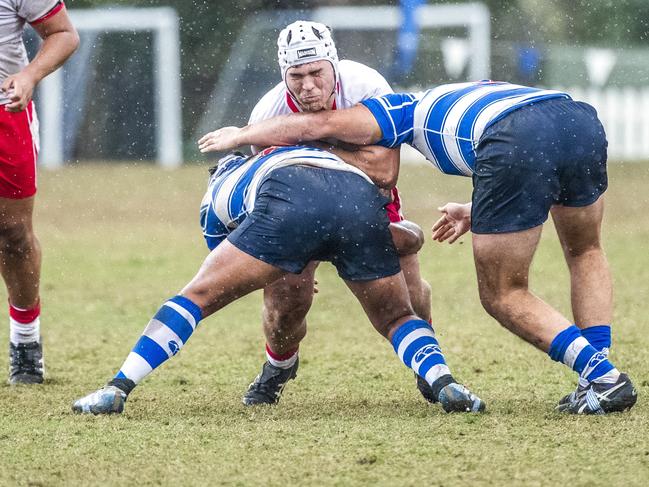 Ben Murphy in the GPS First XV rugby match between Nudgee College and Ipswich Grammar School at Nudgee, Saturday, August 15, 2020 - Picture: Richard Walker