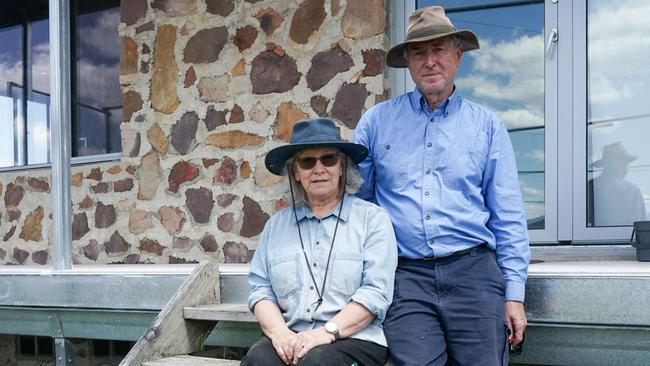 Susan and Rick Coleman, Glenaladale, oppose Gippsland Critical Minerals' plans to mine. Picture: Rachel Simmonds