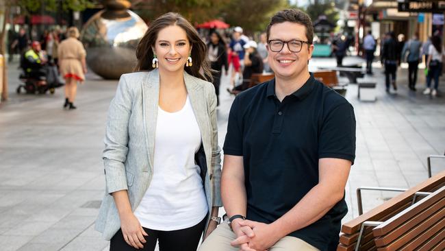 Stacey Lee and Nikolai Beilharz. Picture: Supplied by ABC