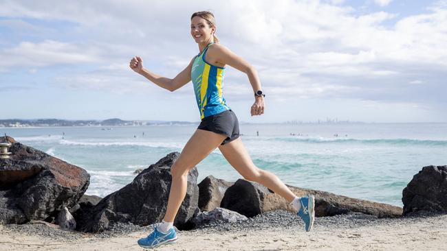 Sophie Curnow a Gold Coast pace runner