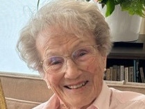 Audrey Fakes, of Seaforth, celebrated her 100th birthday on September 9, 2023. Picture: Supplied