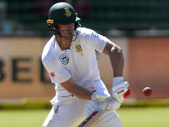 AB de Villiers in Test action for South Africa against Australia last year. Picture: Getty Images