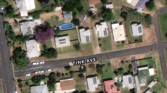 The Toyota was left abandoned in Tink Avenue, South Dubbo.