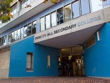 Teachers from Princes Hill Secondary College are being forced to leave class to move their cars or risk hefty fines because there is no permit system in place.