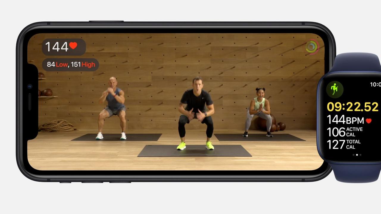 Apple has introduced its new Fitness+ service.