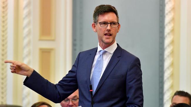 Queensland, Minister for Transport and Main Roads Mark Bailey. (AAP Image/Darren England)