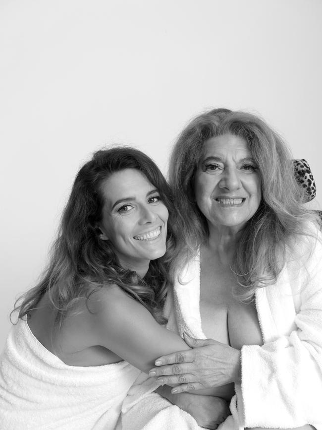 Maria Ventutti with daughter Bianca