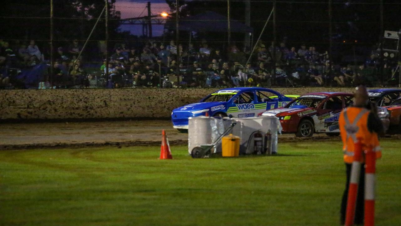 Final night of the 2022 Kingaroy Speedway King's Royal race weekend. Picture: Dominic Elsome