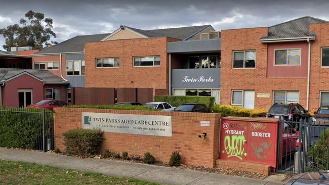 The weak positive result was recorded in a man from Twin Parks Aged Care in Reservoir. Picture: Google Maps