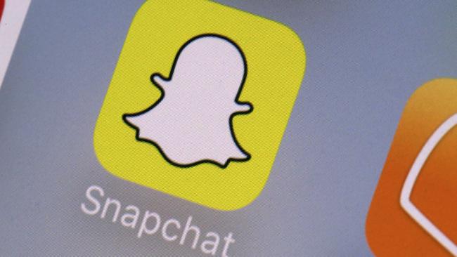 A teenager has been charged with child abuse offences after allegedly using Snapchat to send sick images in the state’s north. Picture: AP Photo/Richard Drew