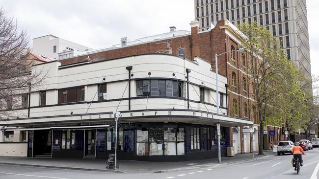 The Telegraph Hotel in Hobart. Picture: Eddie Safarik