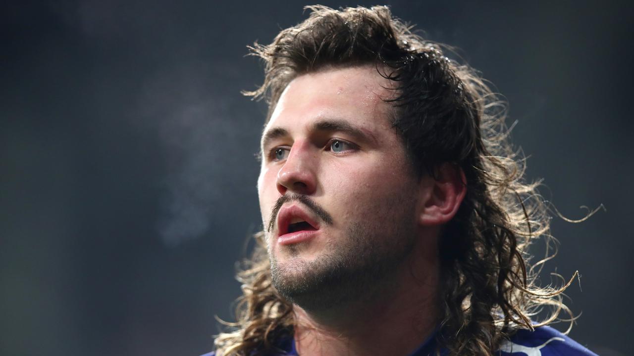 SYDNEY, AUSTRALIA - JULY 15: Josh Curran of the Warriors looks on during the round 18 NRL match between the Parramatta Eels and the New Zealand Warriors at CommBank Stadium on July 15, 2022, in Sydney, Australia. (Photo by Jason McCawley/Getty Images)