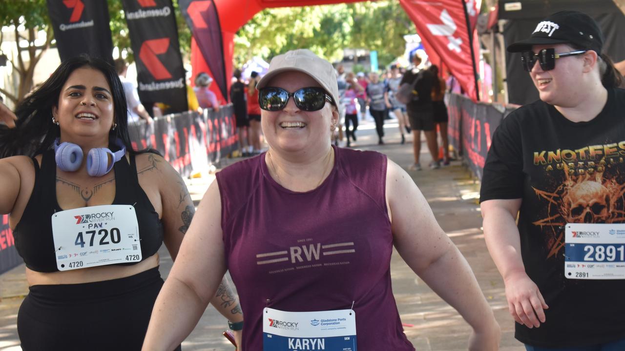 On course at the annual Rocky River Run in Rockhampton on May 18, 2025.
