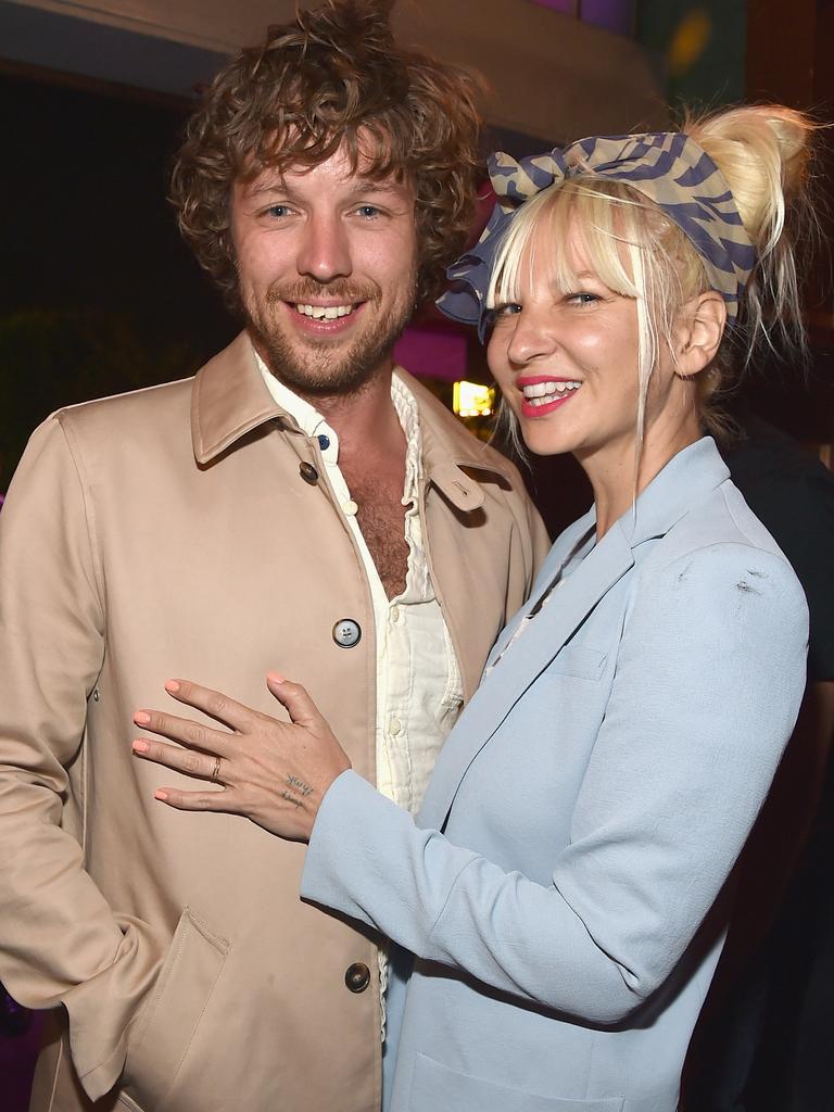 With former husband Erik Anders Lang in 2014. Picture: Alberto E. Rodriguez/Getty