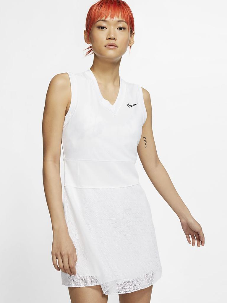 Nike says the dress brings ‘the sophisticated look of lace to the court’. Picture: nike.com