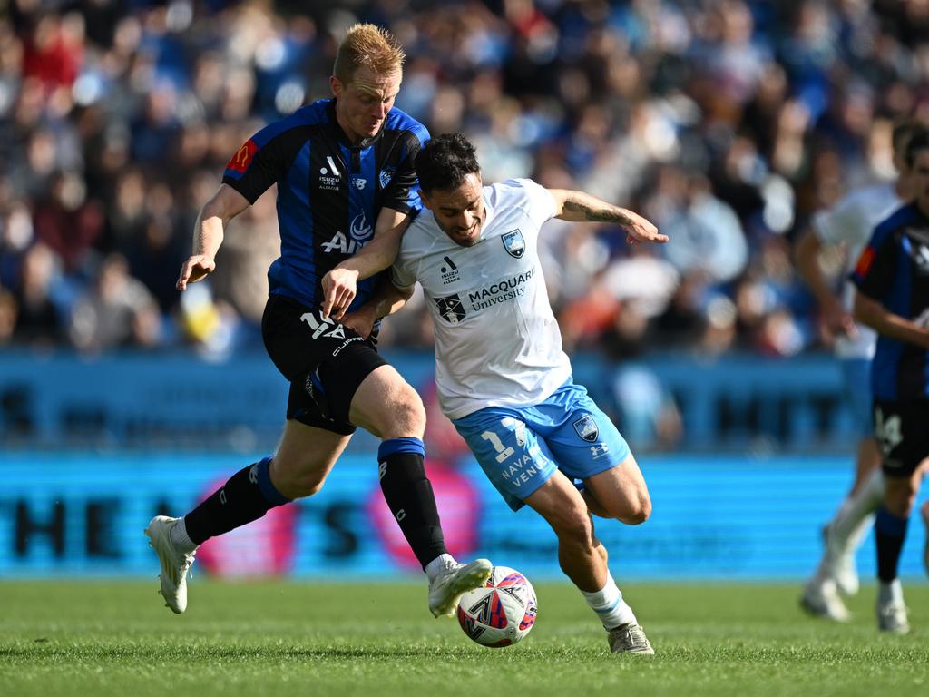 Anthony Caceres is playing for Socceroos selection. Picture: Hannah Peters/Getty Images