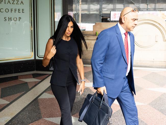 Natalie Marangos, an aspiring social media influencer, allegedly picked up a table lamp and hurled it at her ex when she spotted him on a date. Pucture: Picture: NewsWire / Ben Symons