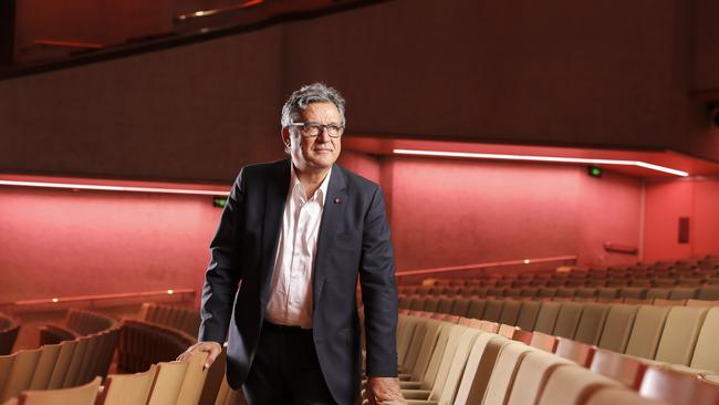 QPAC boss John Kotzas has been wearing gumboots of late. Photo Mark Cranitch.