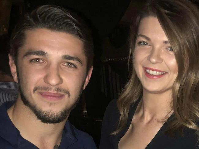 Sydney real estate agent Charlie Bradley was found dead in Kuta, Bail on April 16, 2023 after attending a local music festival. Pictured here with his sister Beth, who announced his death on Facebook. Picture: Facebook