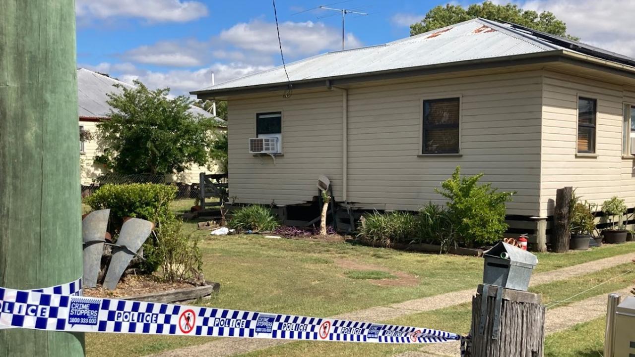 Russell Klein's house at Millmerran where the incident took place. Picture: Michael Nolan