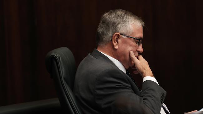 Former Liberal MP Rene Hidding resigned in the wake of accusations of historic sex offences, claims he strongly denies. Picture: LUKE BOWDEN