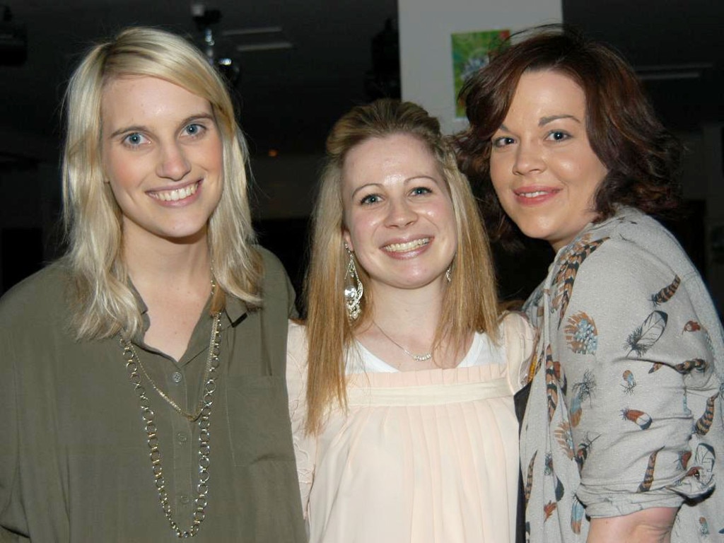 Jasmine Quarman, Sara Genrich, Tara Skopp at Tatts.