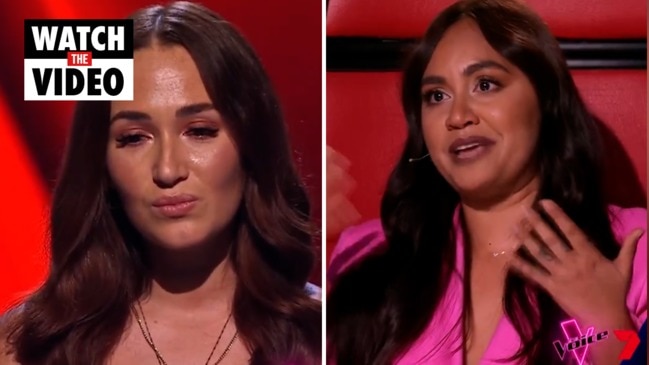 Jessica Mauboy breaks down as she recalls her mother’s struggles