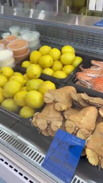 Fresh seafood at Seaside Takeaway Hervey Bay