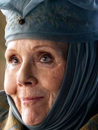 Diana Rigg’s Olenna Tyrell was a fan favourite in Game of Thrones. Picture: HBO