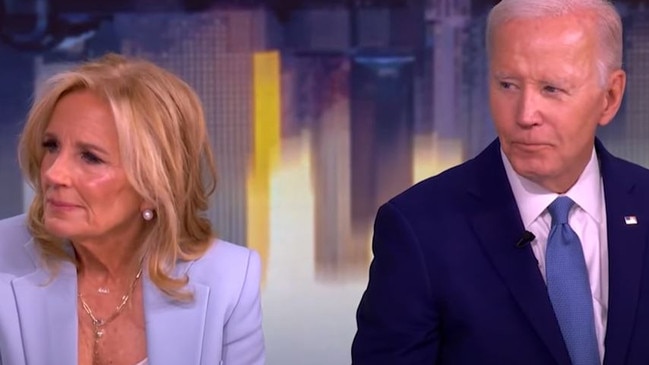 Joe and Jill Biden appeared on The View.