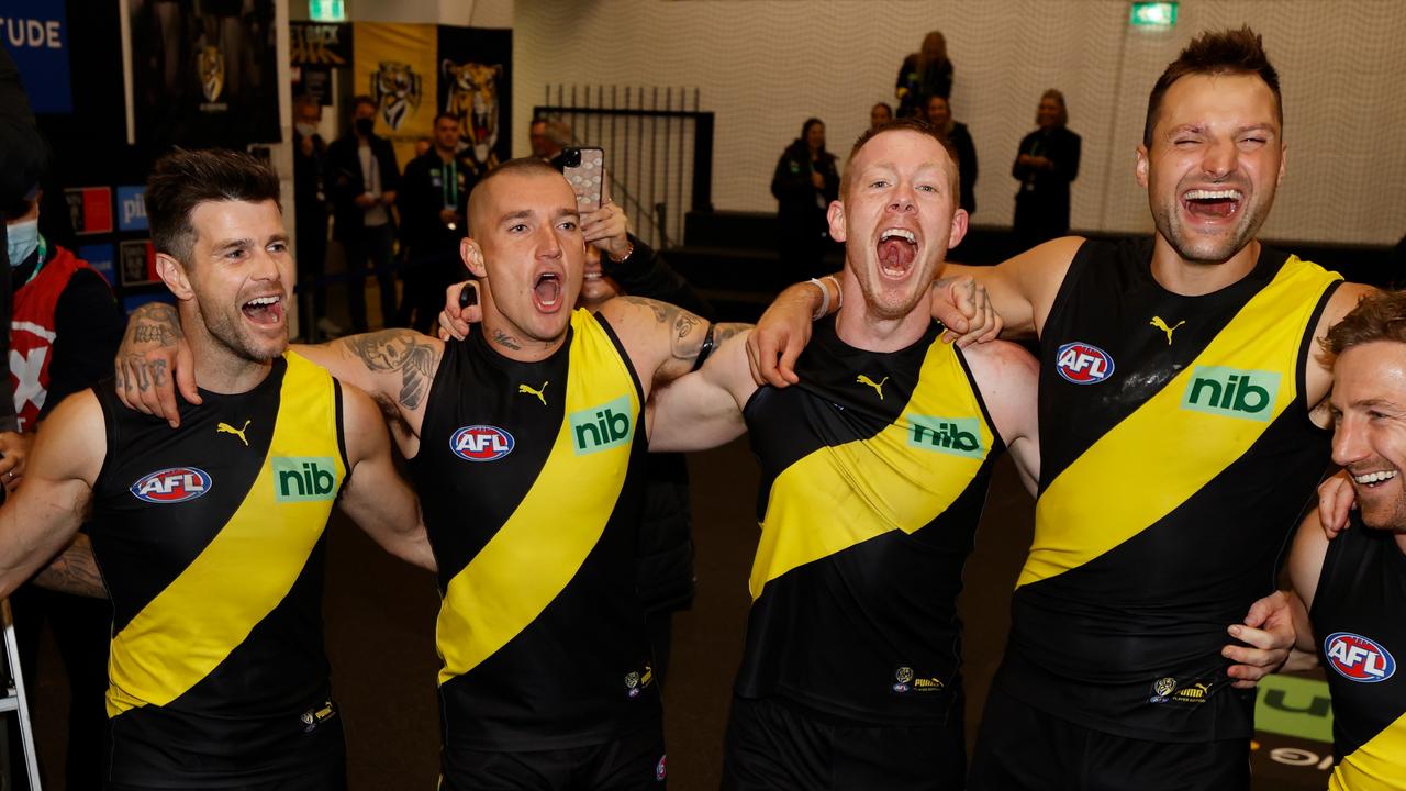 Trent Cotchin and Jack Riewoldt look likely to play on.