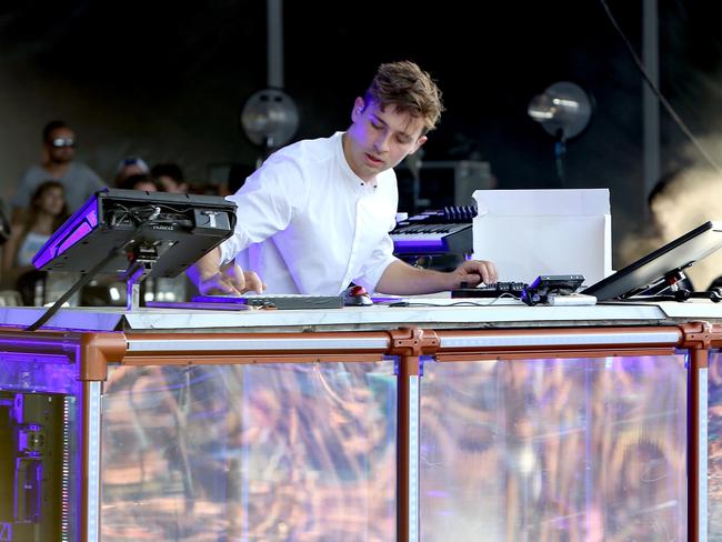 Flume is sure to feature prominently in this year’s ARIA Awards after a massive 12 months. Picture: Tasos Katopodis / Getty Images for Samsung