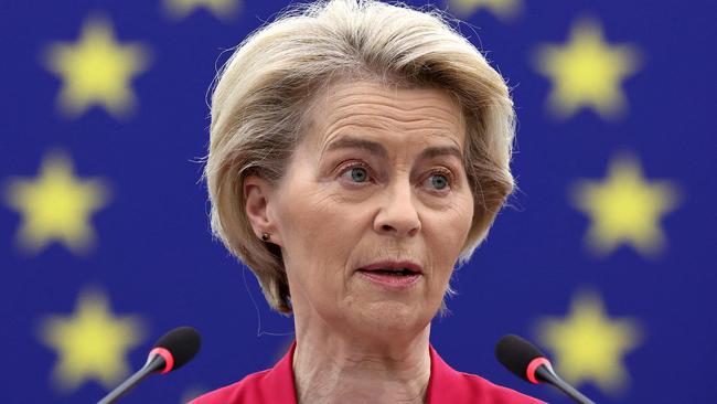 President of the European Commission Ursula von der Leyen. Picture: AFP