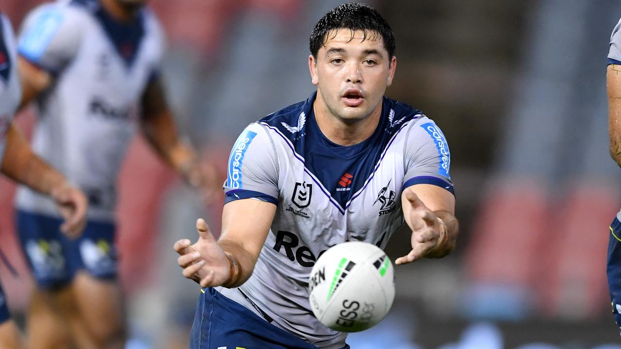 Brandon Smith in action for the Storm. Picture: NRL Photos