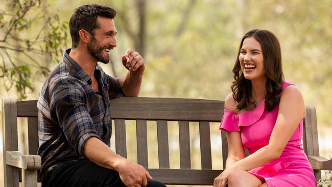 Farmer Joe – yes, his real name – in a scene from Farmer Wants a Wife. Picture: Supplied