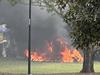 ‘That was his home’: Fire rips through tent at Brisbane homeless camp