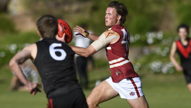 Luke Pedlar was Prince Alfred College’s captain this year. Picture: Naomi Jellicoe