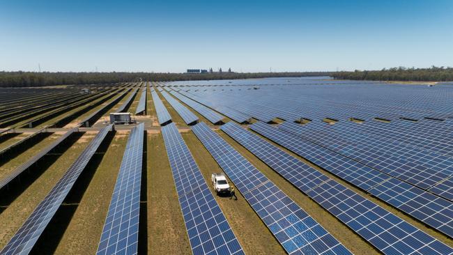 The Darling Downs Solar Farm.