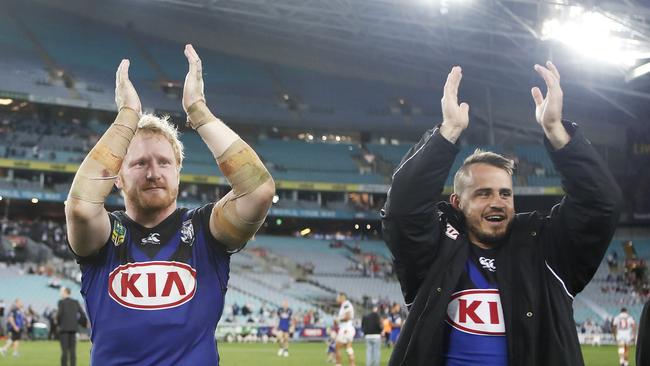 Canterbury scored an emotional win over the Dragons on Sunday.