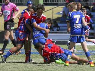After finishing runners-up in last year's under-14 grand final, Redbank Plains will be looking to wrap up this year's under-15 title. Picture: Franca Tigani