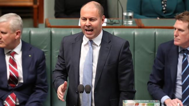 Treasurer Josh Frydenberg. Picture: Kym Smith