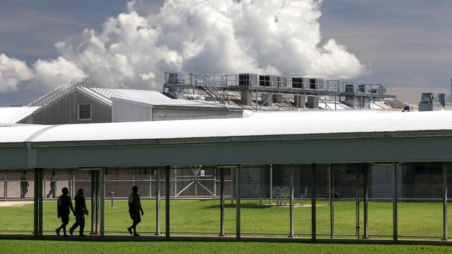 Prisoners inside Lotus Glen Correctional Centre. Picture: Marc McCormack