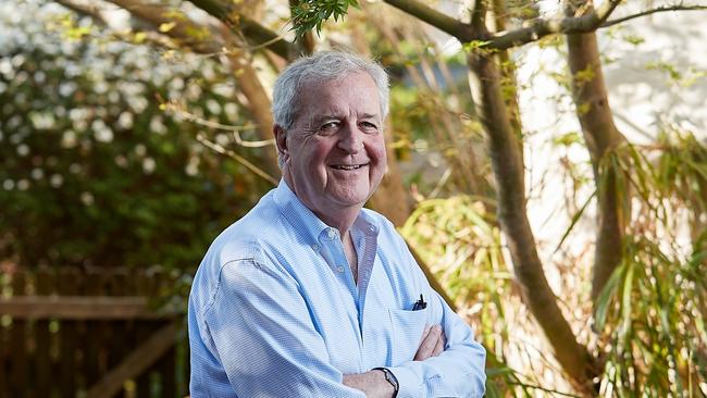 03/10/2019: Ian Macfarlane, ex-governor of the Reserve Bank ofAustralia (2006-2016) and now author of a new book about 10 remarkable (but forgotten) Australians at his Mosman home in Sydney. PIC: Milan Scepanovic / The Australian