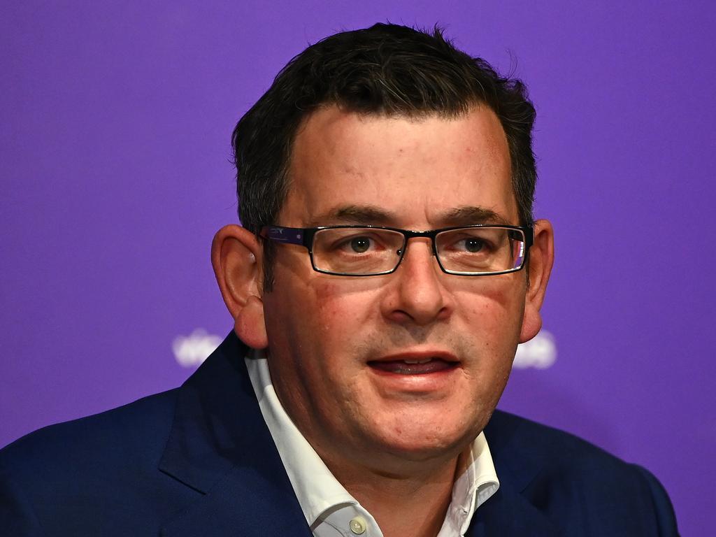 Victorian premier Daniel Andrews.