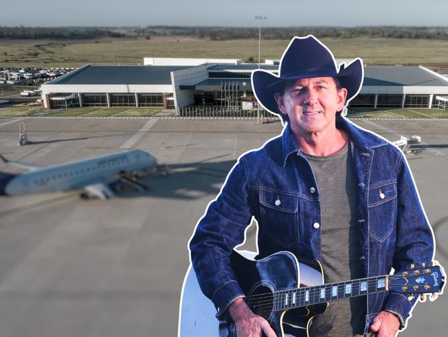 Country star Lee Kernaghan playing free concert for airport’s birthday