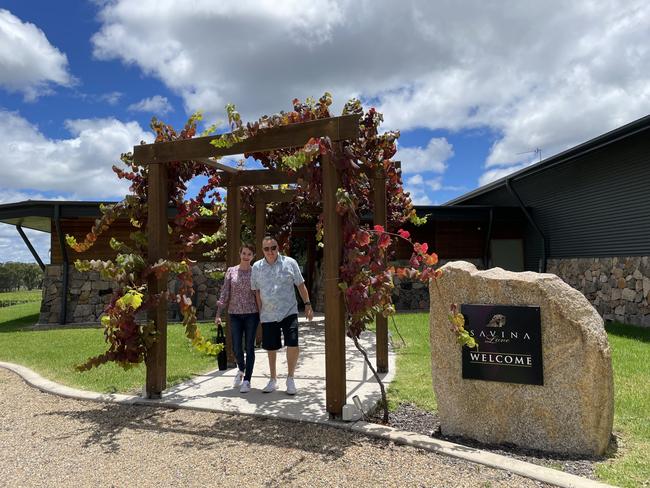 Savina Lane's Brad and Cheryl took over the vineyard in 2011 and specialise in producing lesser-known wine grape species.