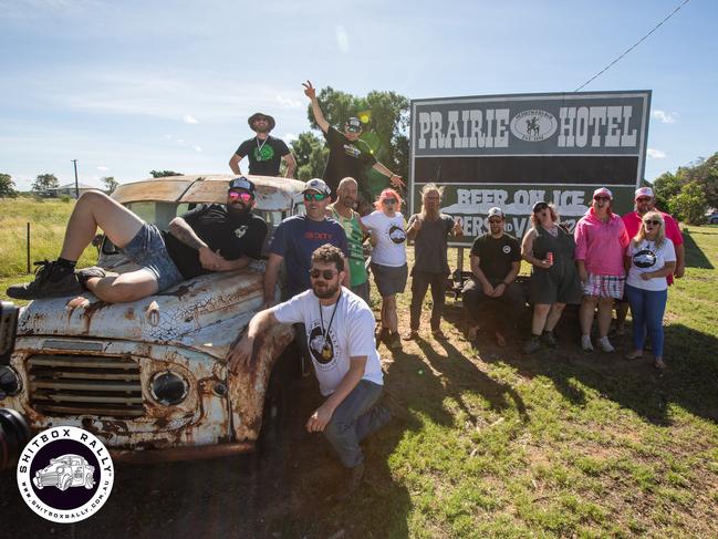 Day 7: Hughenden to Townsville — Old friends and new. Photo: BOX RALLIES